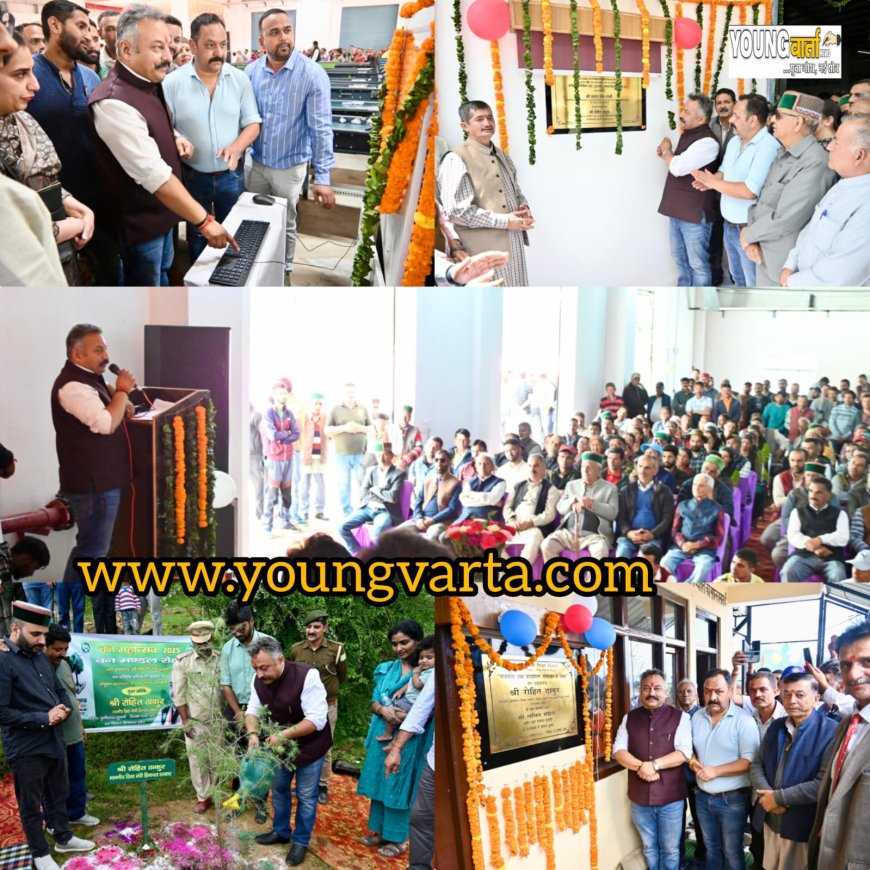 शिमला के टूटूपानी में 6.69 करोड़ से निर्मित हुआ सेब ग्रेडिंग और पैकिंग हॉउस , शिक्षा मंत्री रोहित ठाकुर ने किया उद्घाटन