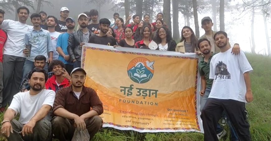 शिमला को हरा भरा करने का युवाओ ने उठाया बीड़ा , नई उड़ान संस्था ने भट्टाकुफर में किया पौधारोपण  