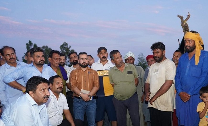 उपमुख्यमंत्री ने दुलैहड़ में घटना स्थल का किया दौरा, प्रभावित पशुपालकों को 5 लाख रुपये मुआवजे की घोषणा