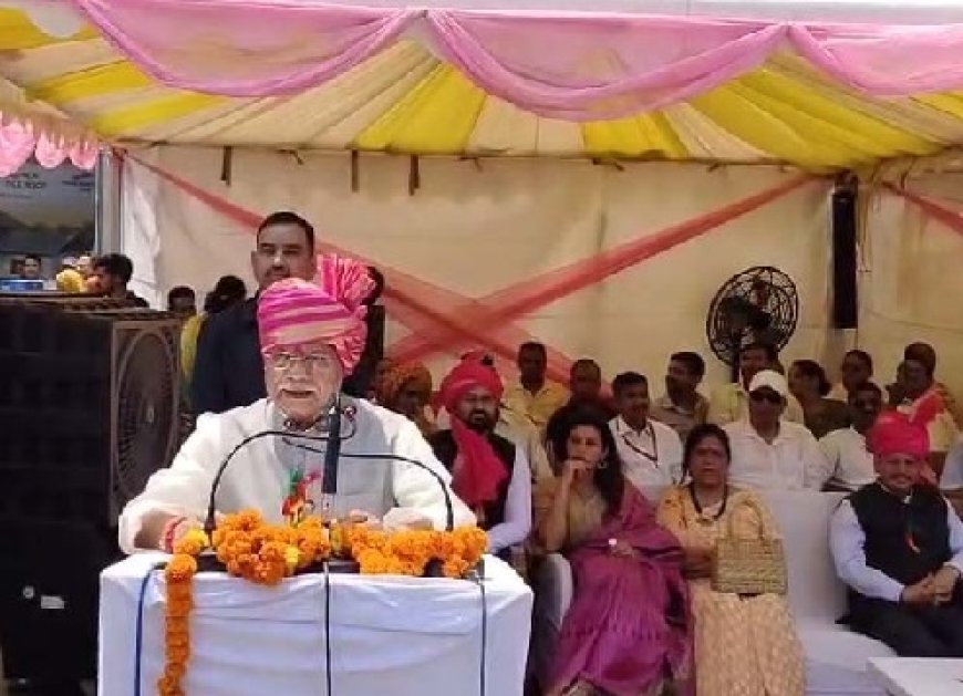 अंतरराष्ट्रीय मिंजर मेला का राज्यपाल शिव प्रताप शुक्ल ने ध्वजारोहण कर किया शुभारंभ