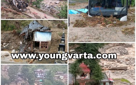 राहत और बहाली कार्यों में जुटा प्रशासन , भारी बारिश से 331 सड़कें बंद , 657 ट्रांसफार्मर ठप , 86 पेयजल योजनाएं प्रभावित