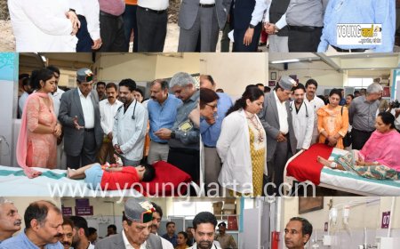 बेहतर एवं आधुनिक स्वास्थ्य सुविधाएं प्रदान करने के लिए प्रदेश सरकार प्रयासरत : डॉ. शांडिल