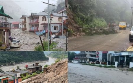 प्रदेश में लगातार हो रही बारिश से जनजीवन अस्त-व्यस्त,प्रदेश की सड़कें व ट्रांसफार्मर ठप