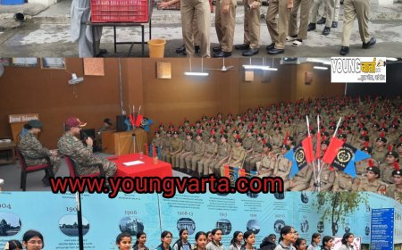 ईटरनल यूनिवर्सिटी बडू साहिब में 600 छात्राएं ले रही एनसीसी की ट्रेनिंग , 14 अगस्त तक चलेगा कैम्प