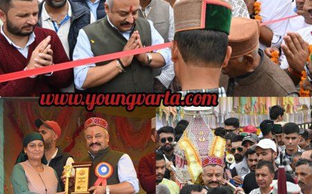 मेले और त्यौहार हमारी समृद्ध संस्कृति का प्रतीक , ज़िला स्तरीय राथल मेले में पहुंचे शिक्षा मंत्री रोहित ठाकुर 