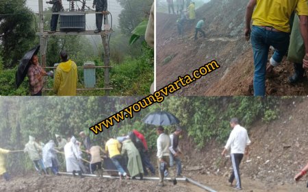 मौसम की मार के बीच निर्बाध बिजली आपूर्ति के लिए दिन-रात जुटा विद्युत बोर्ड