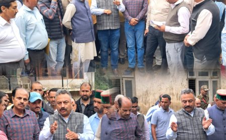 आपदा प्रभावित सराज में जल्द बहाल होंगे शिक्षण कार्य , 109 पूर्ण क्षतिग्रस्त स्कूलों के लिए प्रथम चरण में 16 करोड़ स्वीकृत : शिक्षा मंत्री