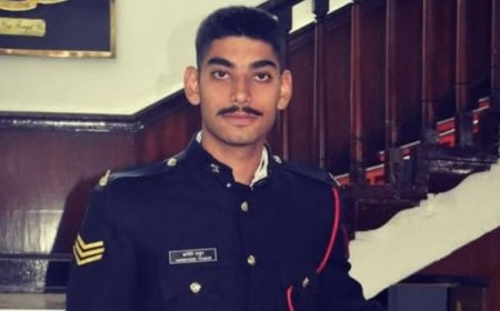 शिमला जखोड़ गांव के फ्लाइट लेफ्टिनेंट अर्शवीर सिंह ठाकुर को देश के तीसरे सर्वोच्च वीरता सम्मान वीर चक्र से मिलेगा सम्मान  