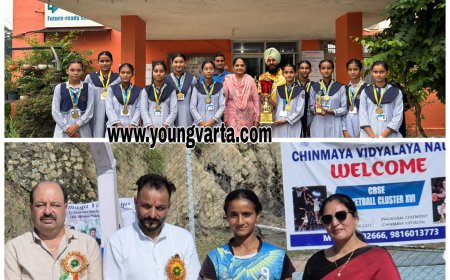 गुरु नानक मिशन पब्लिक स्कूल की अंडर-17 गर्ल्स टीम ने बास्केटबॉल टूर्नामेंट जीतकर रचा  इतिहास 