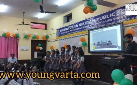 स्वतंत्रता दिवस के अवसर पर शिशु विद्या निकेतन के छात्रों ने पेश की रंगारंग प्रस्तुतियां 