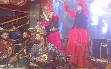 एसडीएम संगड़ाह ने किया तीन दिवसीय हरियाली मेले का शुभारंभ , नाटी गायक कपिल शर्मा ने नचाए दर्शक