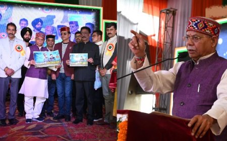 राज्यपाल ने स्वच्छ सर्वेक्षण-2025 में 20 हजार से कम आबादी वाले शहरों की श्रेणी में प्रथम स्थान प्राप्त करने पर ठियोग को दी बधाई 