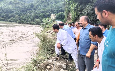 घराट नाला से घांघर तक डबल लेन पुल का होगा निर्माण कार्य : विक्रमादित्य सिंह