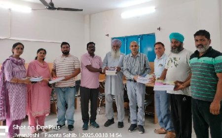 ग्राम पंचायत बहराल ने स्थानीय विद्यालय बहराल में सामुदायिक पुस्तकालय का किया शुभारंभ 