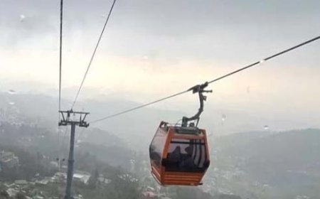 भूस्खलन के बाद धर्मशाला रोपवे परियोजना की सभी गतिविधियों को अस्थाई रूप से निलंबित करने के आदेश जारी