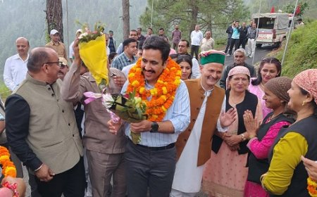 लोक निर्माण मंत्री ने ग्राम पंचायत डोमैहर, हिमरी और ओगली का किया दौरा