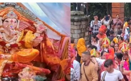 गणेश उत्सव की तैयारियां आरंभ,शोभा यात्रा के साथ 26 अगस्त को 108 मूर्तियों की होगी स्थापना