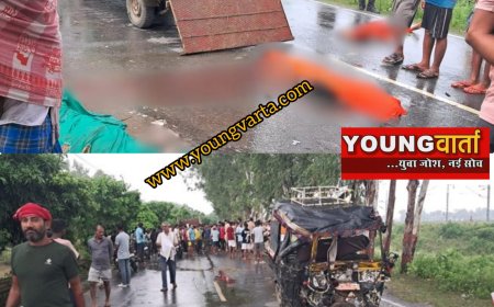 दर्दनाक हादसा : ट्रक ने ऑटो को मारी टक्कर , आठ लोगों की मौत , चार की हालत गंभीर घायल