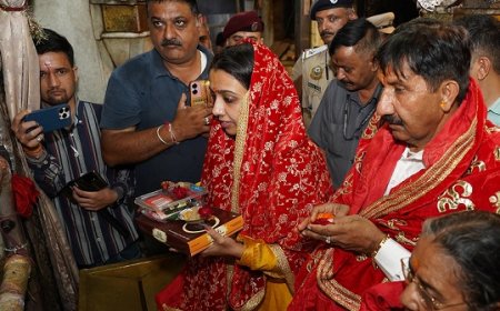 उप मुख्यमंत्री मुकेश अग्निहोत्री ने माता श्री चिंतपूर्णी में नवाया शीश