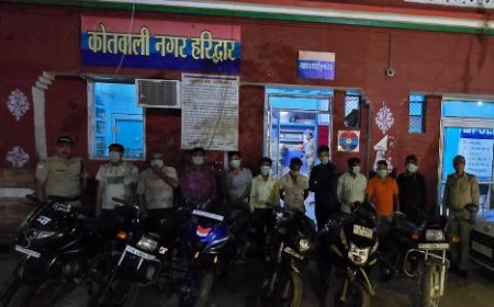 ड्रंक एंड ड्राईव मामले में नगर कोतवाली पुलिस ने 11 वाहन किए सीज