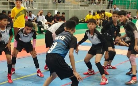 नाहन के ऐतिहासिक चंबा ग्राउंड में डीएवी नेशनल स्पोर्ट्स क्लस्टर-8 का किया भव्य शुभारंभ