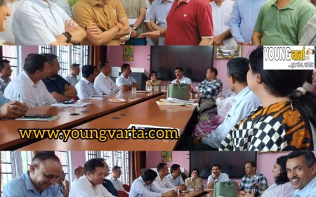 विधायक अजय सोलंकी और राज्य परियोजना निदेशक राजेश शर्मा ने किया डाइट का निरिक्षण 