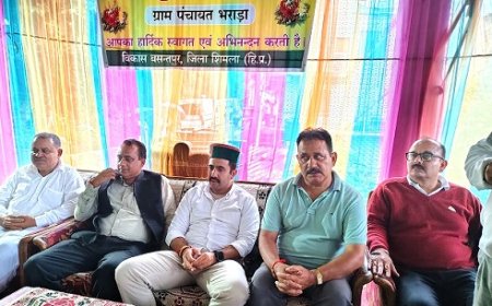 लोक निर्माण मंत्री ने घढेरी में राजीव गांधी वन संवर्धन योजना के तहत किया पौधारोपण