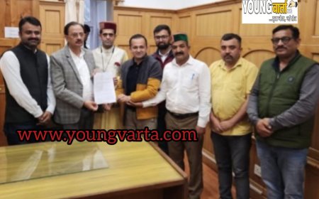 सोलन-मीनस सड़क को राष्ट्रीय राजमार्ग बनाने हेतु उद्योग मंत्री से मिले हाटी विकास मंच के सदस्य