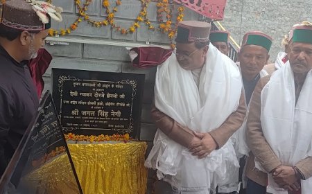 राजस्व मंत्री ने वर्चुअल माध्यम से किन्नौर की ग्राम पंचायत ज्ञाबुंग में नवनिर्मित मंदिर का किया उदघाटन  