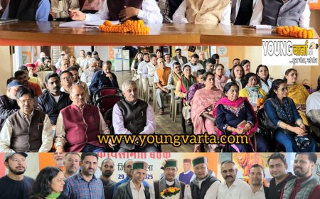 भाजपा सेवा पखवाड़े के रूप में मनाएगी पीएम मोदी का जन्म दिन , शिमला जिला भाजपा की बैठक में बिंदल ने दिए दिशा निर्देश