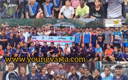 सुंदरनगर होस्टल और एमएलएसएम सुंदरनगर की टीमों ने जीता हॉकी खिताब