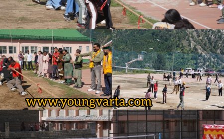 खेलों से संपूर्ण व्यक्तित्व निर्माण के साथ एक सशक्त समाज व राष्ट्र का निर्माण संभव , खेल स्पर्धा के समापन पर बोले , डीसी