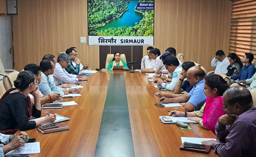 नाहन चौगान में आयोजित होगा जिला स्तरीय स्वतंत्रता दिवस : प्रियंका वर्मा