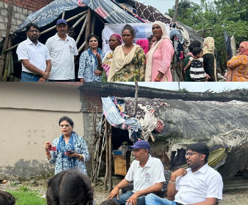 मेरा गांव मेरा देश एक सहारा संस्था व जिला विधिक सेवा प्राधिकरण द्वारा नशे के खिलाफ जागरूकता अभियान आयोजित 