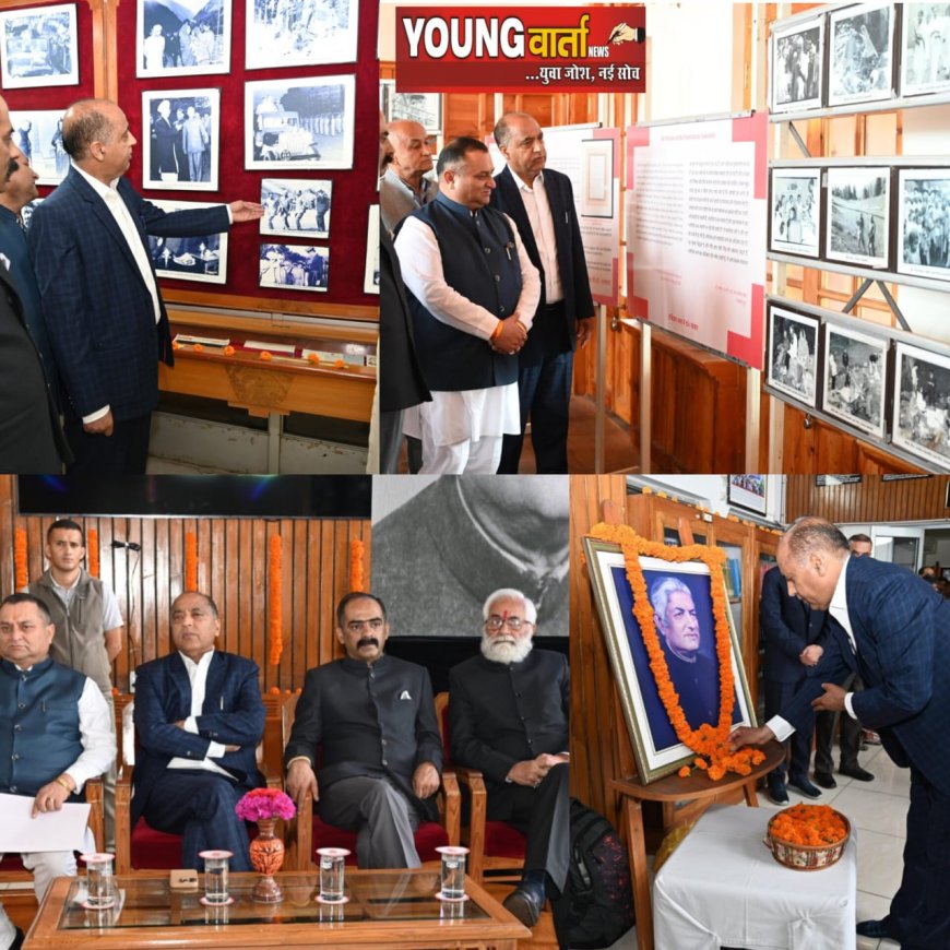 डॉ. परमार की 119वीं जयंती अर्पित की पुष्पांजलि , नेता प्रतिपक्ष ने विधानसभा अध्यक्ष और सीएम के शामिल न होने पर खड़े किए सवाल