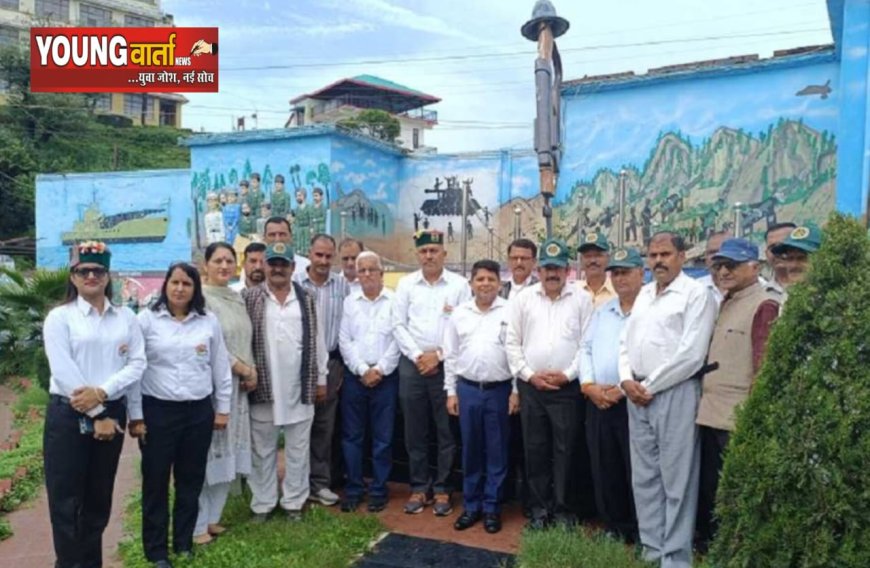 यूनाइटेड वेटरन्स एसोसिएशन पच्छाद चैप्टर ने स्थापना दिवस पर आयोजित किये कई कार्यक्रम