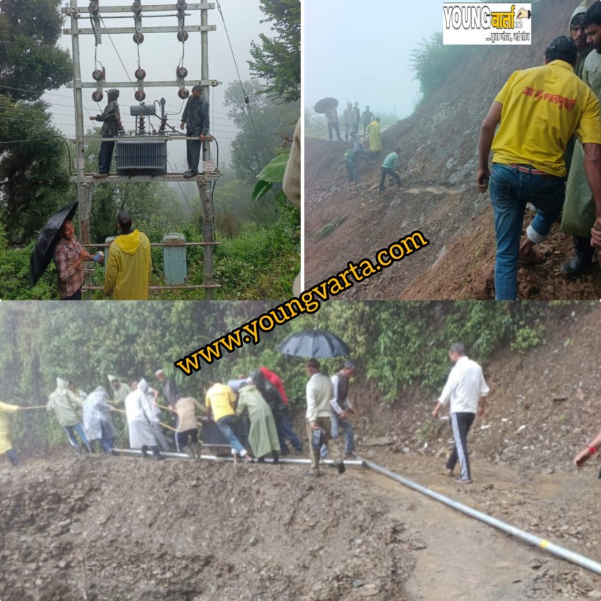 मौसम की मार के बीच निर्बाध बिजली आपूर्ति के लिए दिन-रात जुटा विद्युत बोर्ड