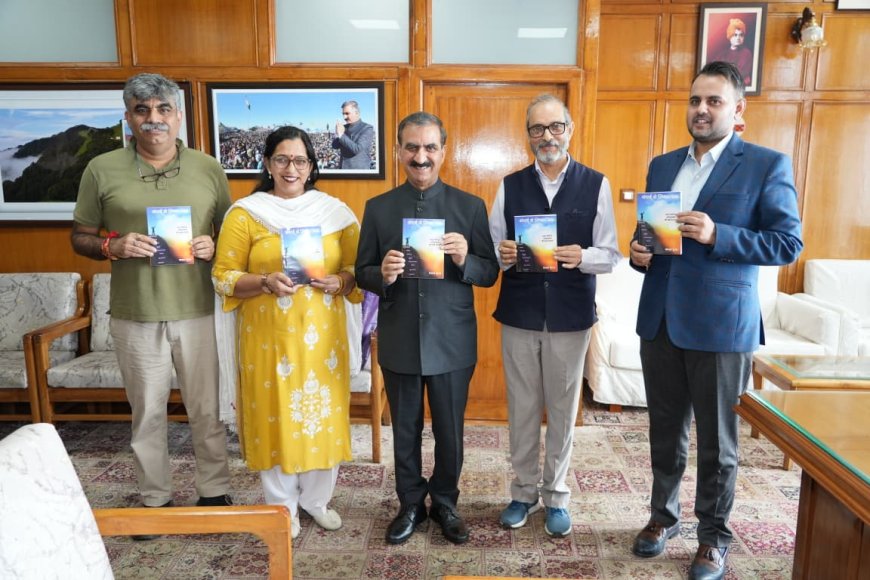 ममता गुप्ता की संघर्ष से शिखर तक पुस्तक का मुख्यमंत्री सुक्खू ने किया विमोचन