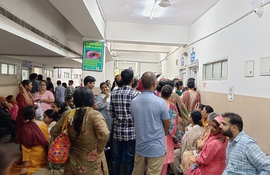 मेडिकल कॉलेज नाहन की ओपीडी में भीड़ से मिलेगा छुटकारा,विधायक सोलंकी ने जनरल ओपीडी का किया शुभारंभ