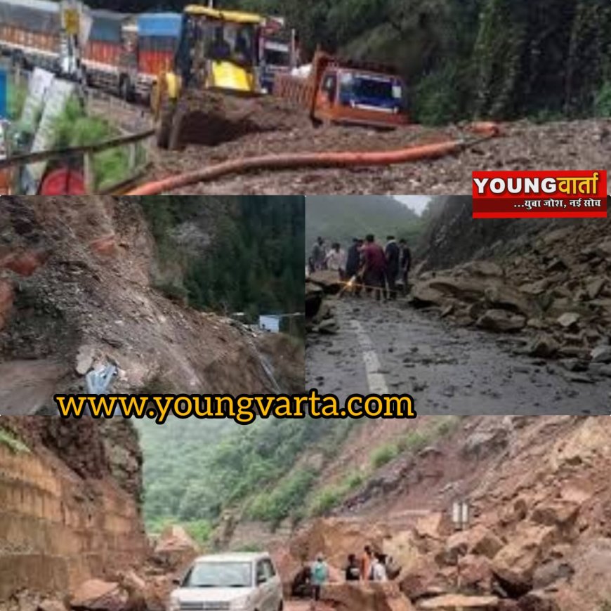 हिमाचल में मौसम का तांडव , दो एनएच सहित 376 सड़कें बंद , राज्य में 524 ट्रांसफार्मर व 145 जल आपूर्ति योजनाएं भी प्रभावित 