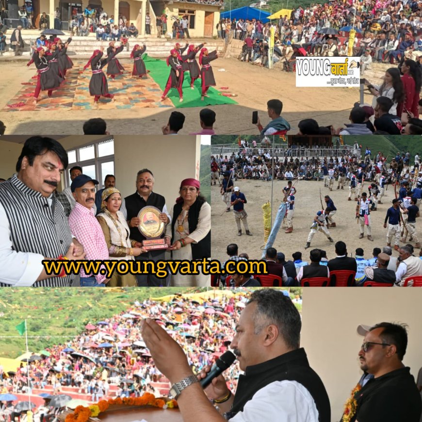 सरकार ने ठोडा को अंडर 19 खेलों के तहत दी है मंज़ूरी , रिहाली मेला शिलाघुण्ड में बोले , शिक्षा मंत्री रोहित ठाकुर 