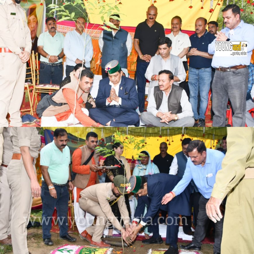 पर्यावरण संरक्षण को बढ़ावा और स्वच्छ एवं हरित हिमाचल के लिए पौधरोपण को बनाये जन अभियान : डॉ. शांडिल