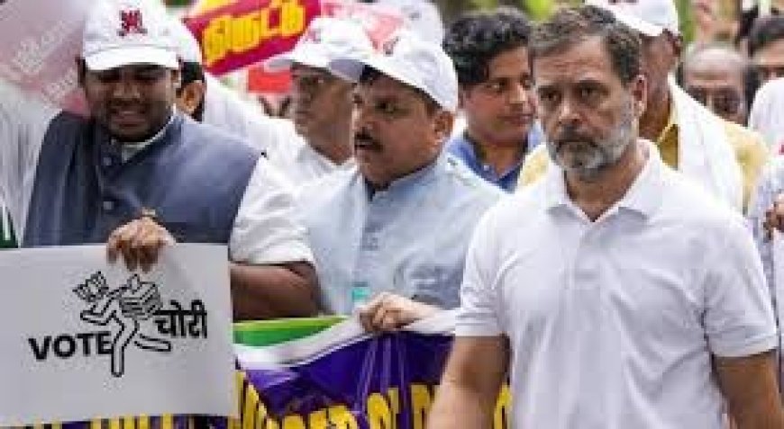 वोट चोरी पर तपा सदन ,  टकराव के बीच लोकसभा की कार्यवाही स्थगित