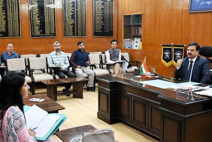 बच्चों का समुचित पोषण जिला प्रशासन की प्राथमिकता : अनुपम कश्यप 