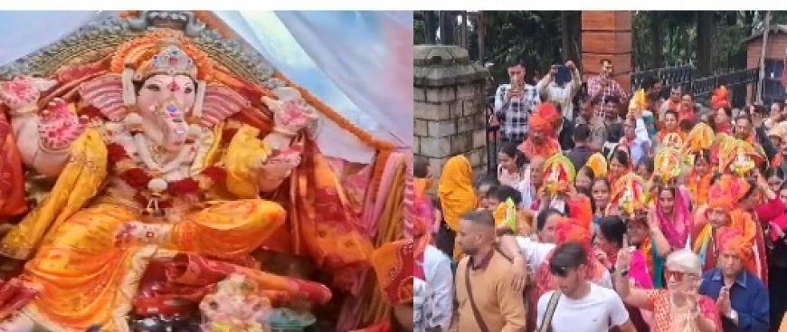 गणेश उत्सव की तैयारियां आरंभ,शोभा यात्रा के साथ 26 अगस्त को 108 मूर्तियों की होगी स्थापना