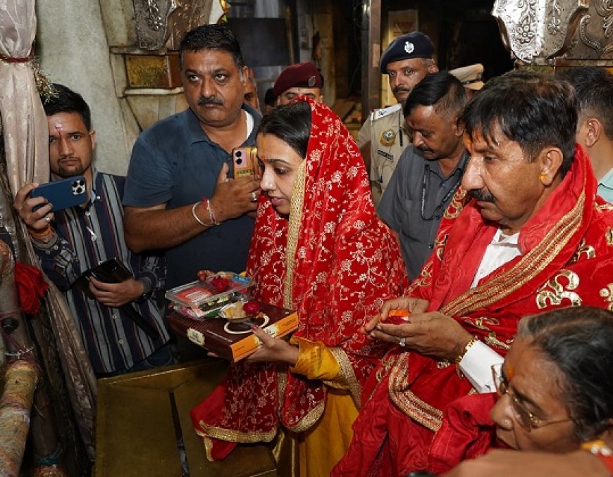 उप मुख्यमंत्री मुकेश अग्निहोत्री ने माता श्री चिंतपूर्णी में नवाया शीश