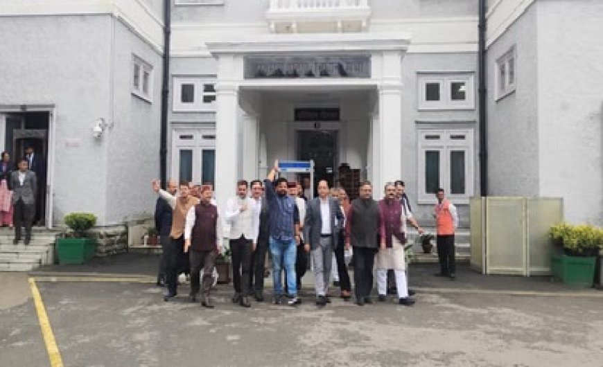बंद हुए उद्योगों को लेकर सत्ता पक्ष व विपक्ष में नोकझोंक,जवाब से असंतुष्ट विपक्षी सदस्यों ने सदन से किया वॉकआउट 