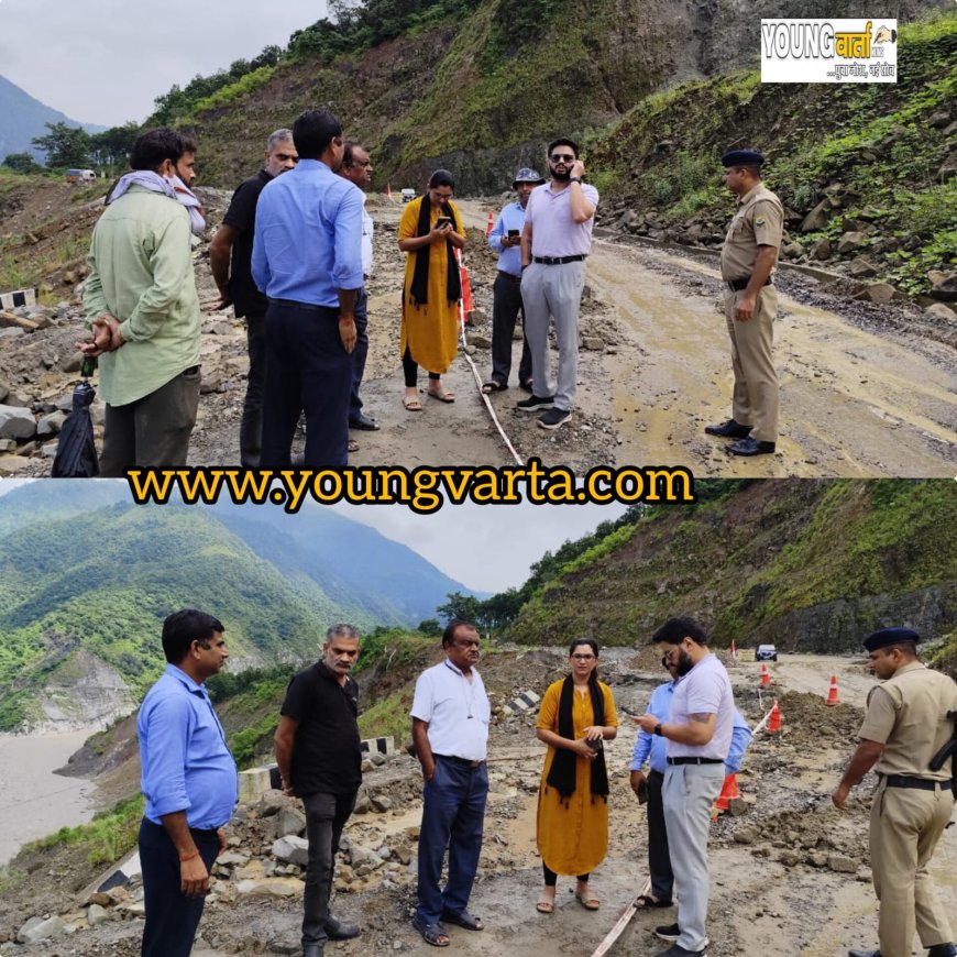 लगातार बारिश से सिरमौर में नदी-नाले उफान पर , एनएच-707 सहित कई सड़कें बंद , जिला में 90 करोड़ का नुकसान   