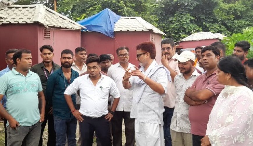 जिलाधिकारी के संयुक्त निर्देशन में वरिष्ठ नगर स्वास्थ्य अधिकारी ने सभी चिंतित वेंडिंग जोन का किया निरीक्षण