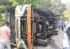 कांगड़ा के डाडासीबा में एचआरटीसी बस दुर्घटनाग्रस्त, हादसे में 35 यात्री घायल
